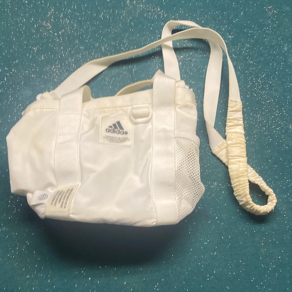 Adidas White Baby Bag